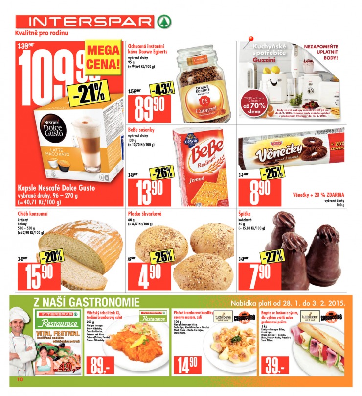 leták Interspar Akční nabídka od 28.1.2015 strana 1 leták Interspar Akční nabídka od 28.1.2015 strana 1
