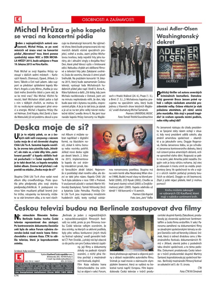 let�k Kaufland Aktu�ln� nab�dka od 29.1.2015 strana 1