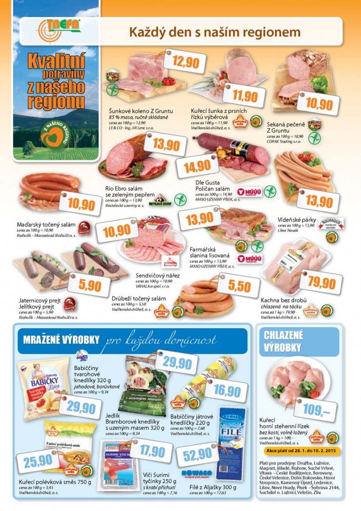 leták COOP Trefa od 28.1.2015 strana 1 leták COOP Trefa od 28.1.2015 strana 1