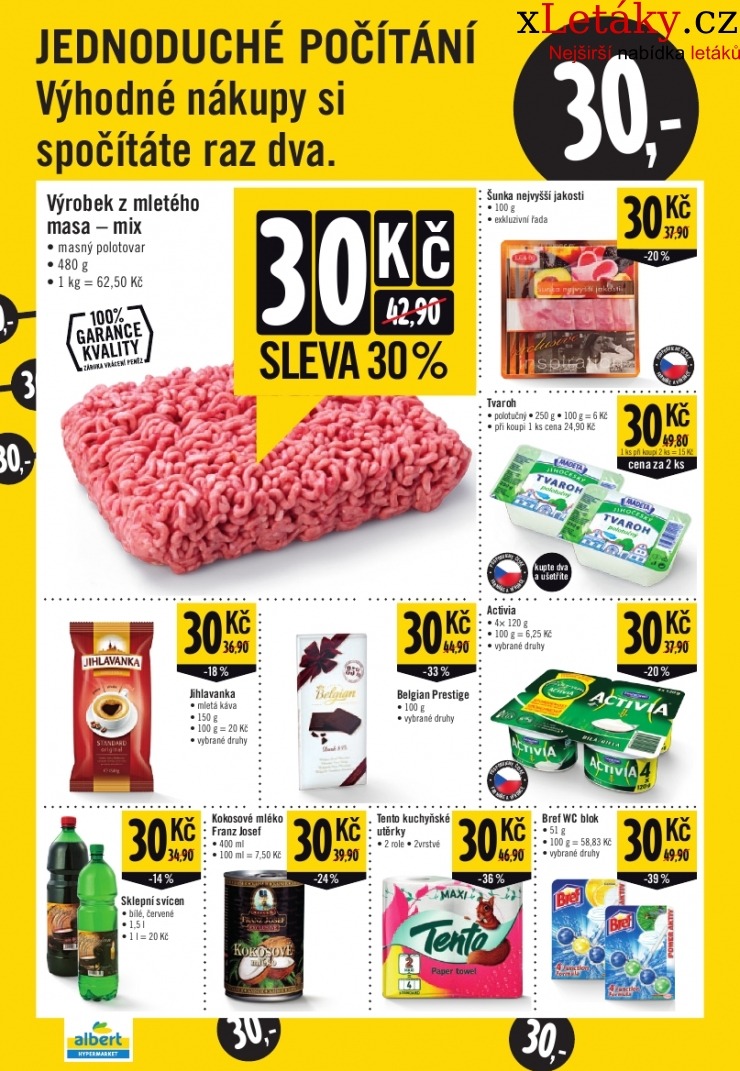 leták Albert Hypermarket akční leták strana 1 leták Albert Hypermarket akční leták strana 1