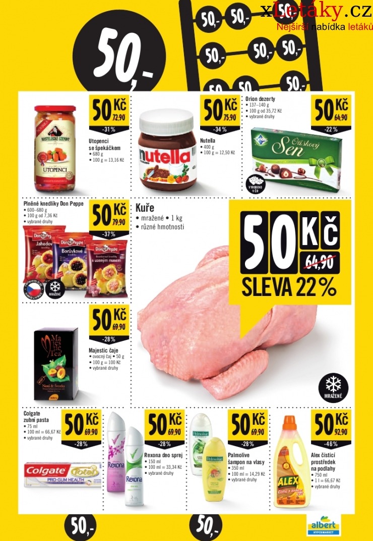 leták Albert Hypermarket akční leták strana 1 leták Albert Hypermarket akční leták strana 1