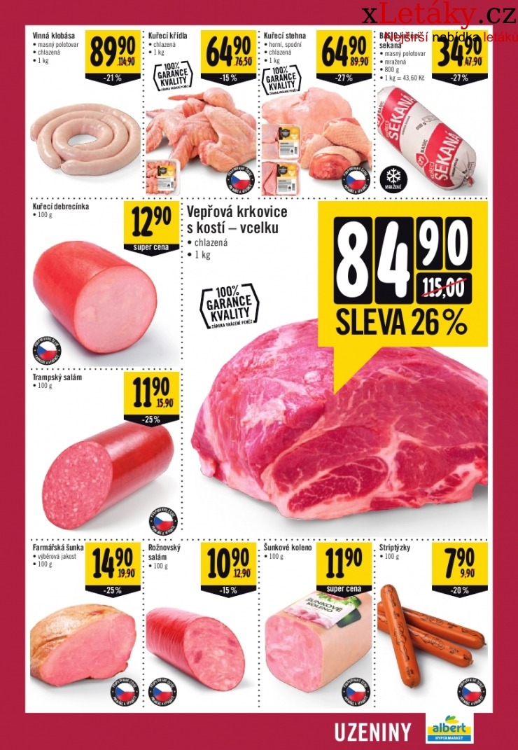 leták Albert Hypermarket akční leták strana 1 leták Albert Hypermarket akční leták strana 1