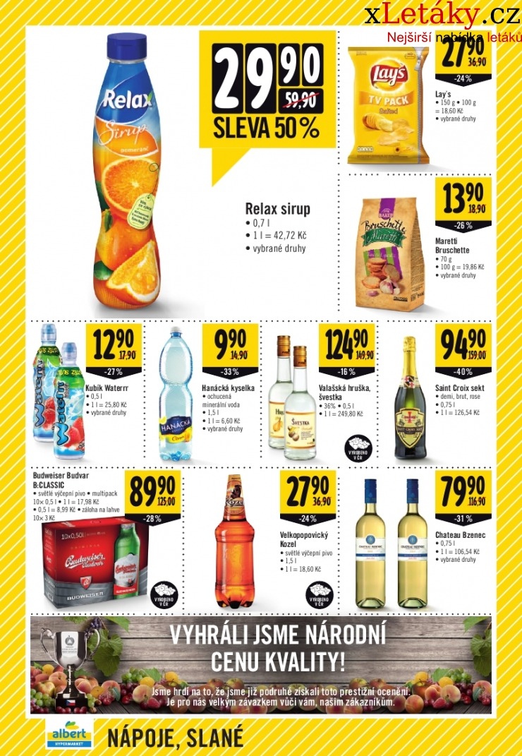 leták Albert Hypermarket akční leták strana 1 leták Albert Hypermarket akční leták strana 1