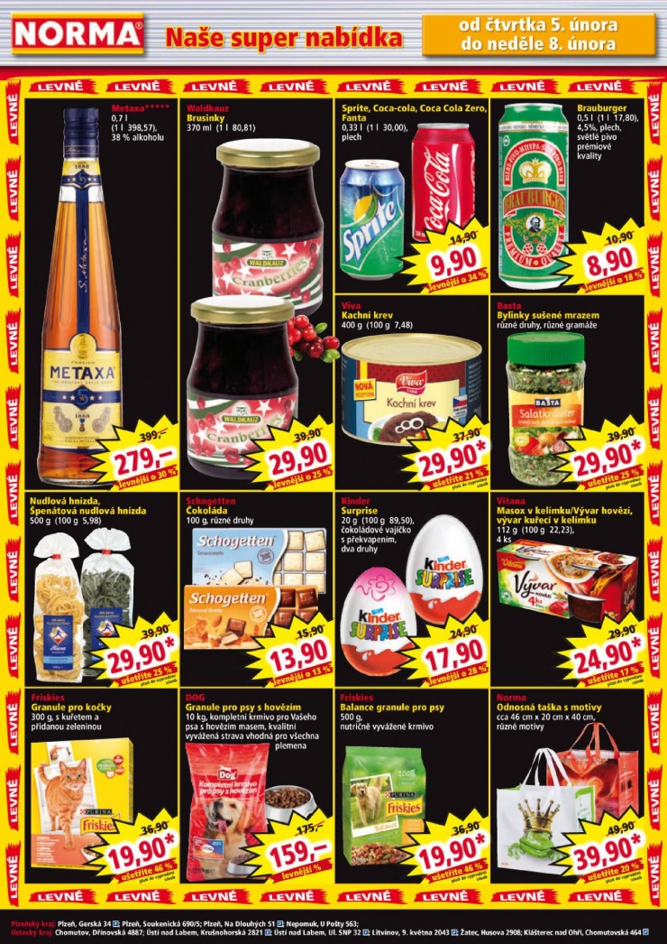 leták Norma Aktuální leták od 2.2.2015 strana 1 leták Norma Aktuální leták od 2.2.2015 strana 1