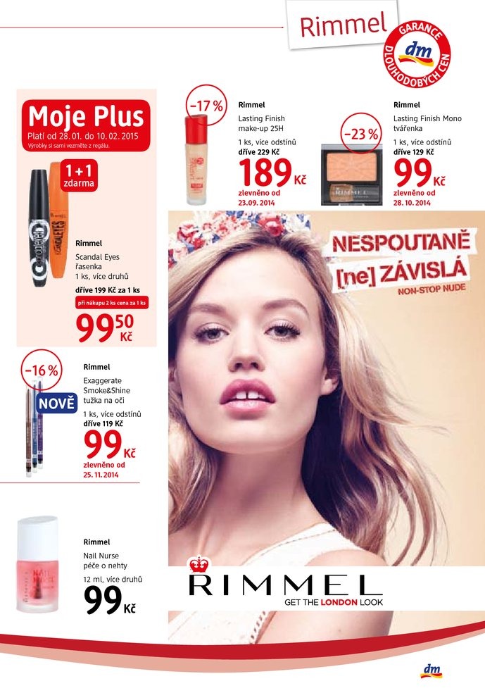 leták DM drogerie Journal 2. část od 28.1.2015 strana 1 leták DM drogerie Journal 2. část od 28.1.2015 strana 1