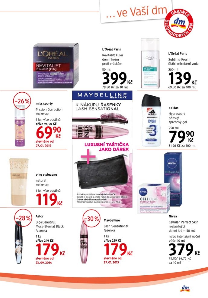 leták DM drogerie Journal 2. část od 28.1.2015 strana 1 leták DM drogerie Journal 2. část od 28.1.2015 strana 1
