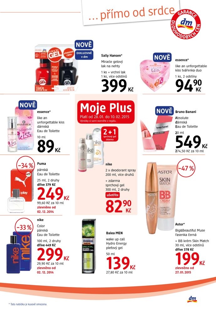 let�k DM drogerie Journal 2. ��st od 28.1.2015 strana 1