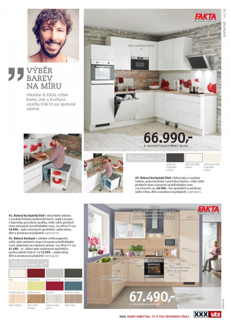 leták XXXLutz Kuchyně od 28.1.2015 strana 1 leták XXXLutz Kuchyně od 28.1.2015 strana 1