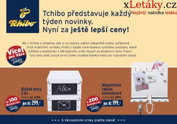 leták Tchibo leták strana 1 leták Tchibo leták strana 1