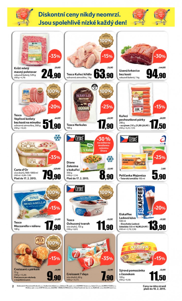 leták Tesco supermarkety od 4.2.2015 strana 1 leták Tesco supermarkety od 4.2.2015 strana 1