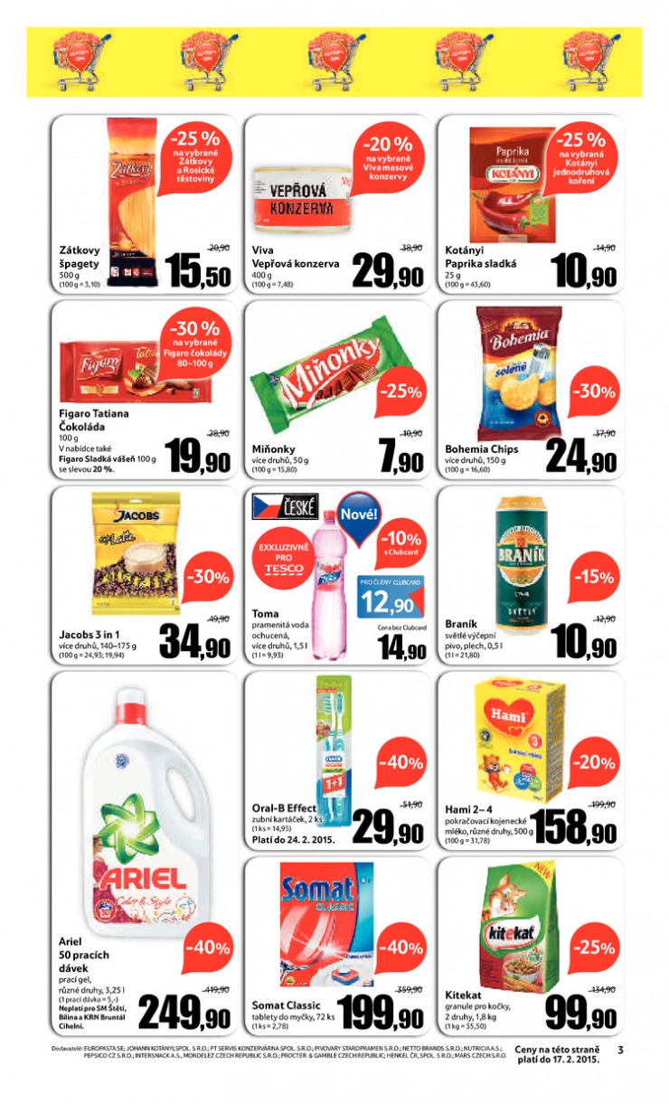 leták Tesco supermarkety od 4.2.2015 strana 1 leták Tesco supermarkety od 4.2.2015 strana 1