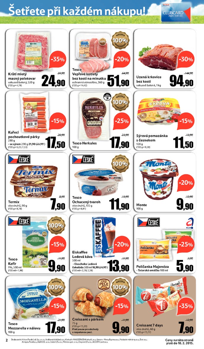 leták Tesco Expres obchody od 4.2.2015 strana 1 leták Tesco Expres obchody od 4.2.2015 strana 1