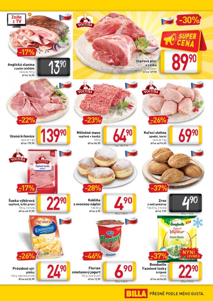 leták Billa malý od 4.2.2015 strana 1 leták Billa malý od 4.2.2015 strana 1