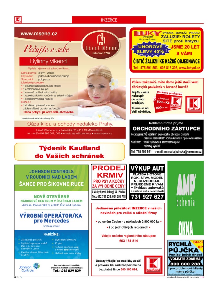 let�k Kaufland Aktu�ln� nab�dka od 5.2.2015 strana 1