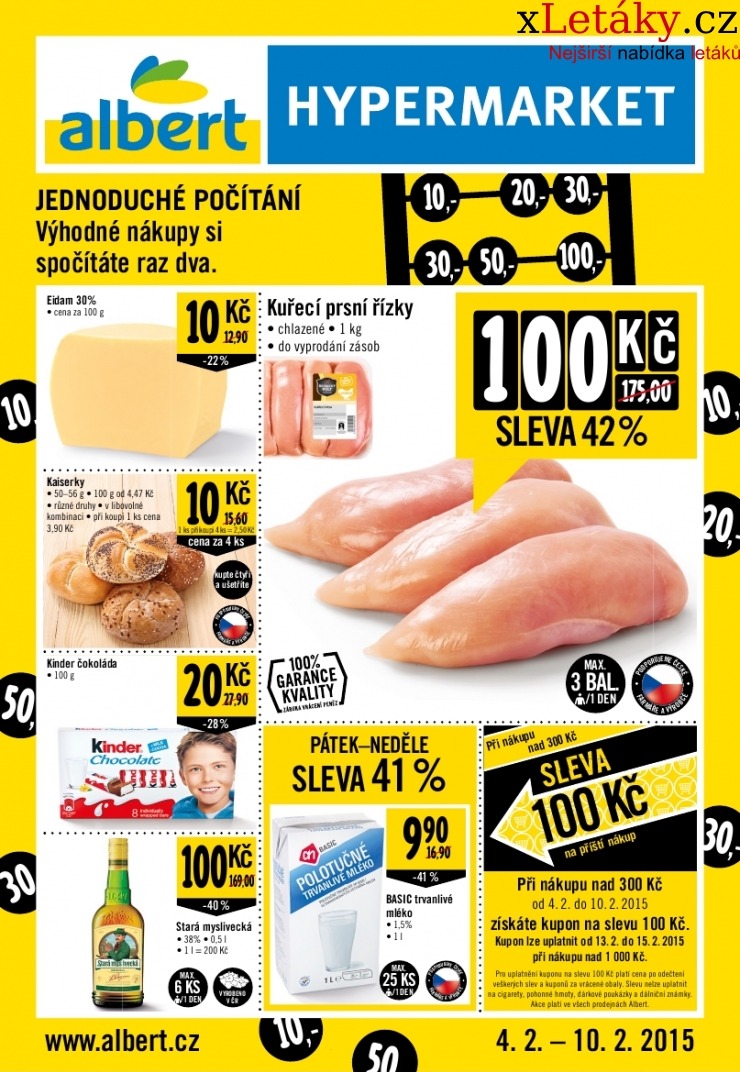 leták Albert Hypermarket akční leták strana 1 leták Albert Hypermarket akční leták strana 1