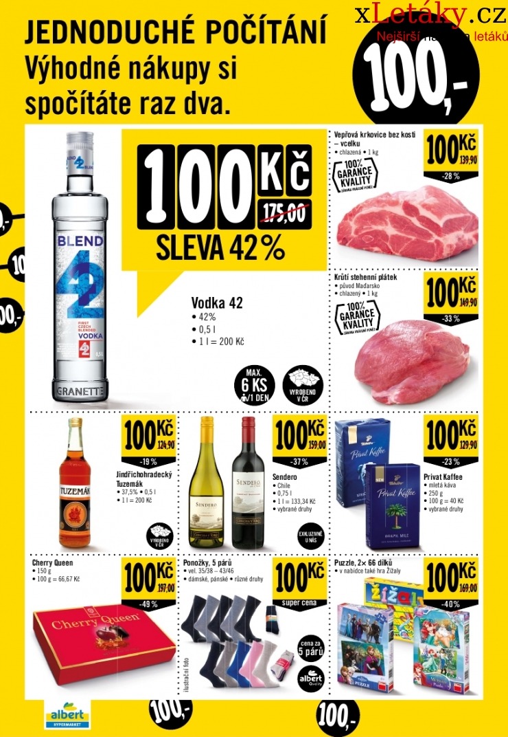 leták Albert Hypermarket akční leták strana 1 leták Albert Hypermarket akční leták strana 1