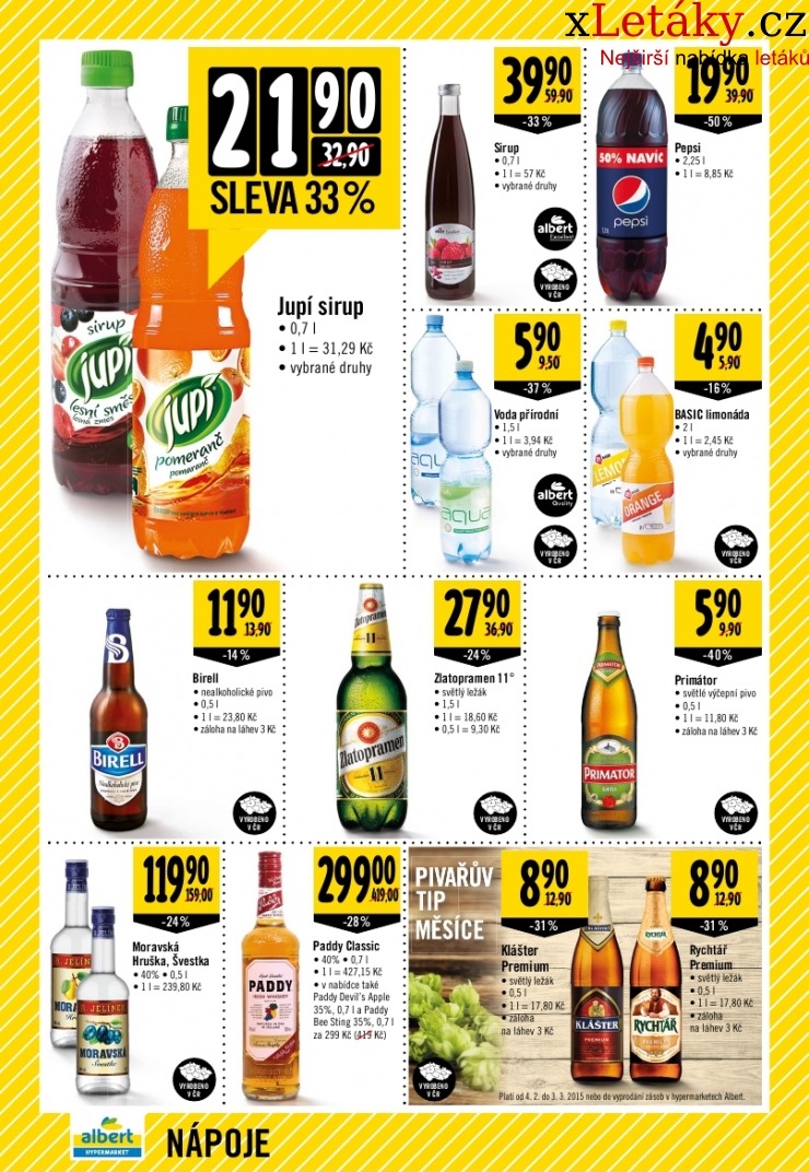 leták Albert Hypermarket akční leták strana 1 leták Albert Hypermarket akční leták strana 1