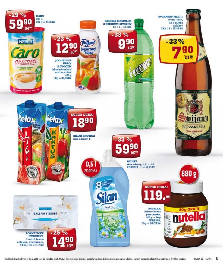 let�k Lidl Ak�n� nab�dka od 9.2.2015 strana 1