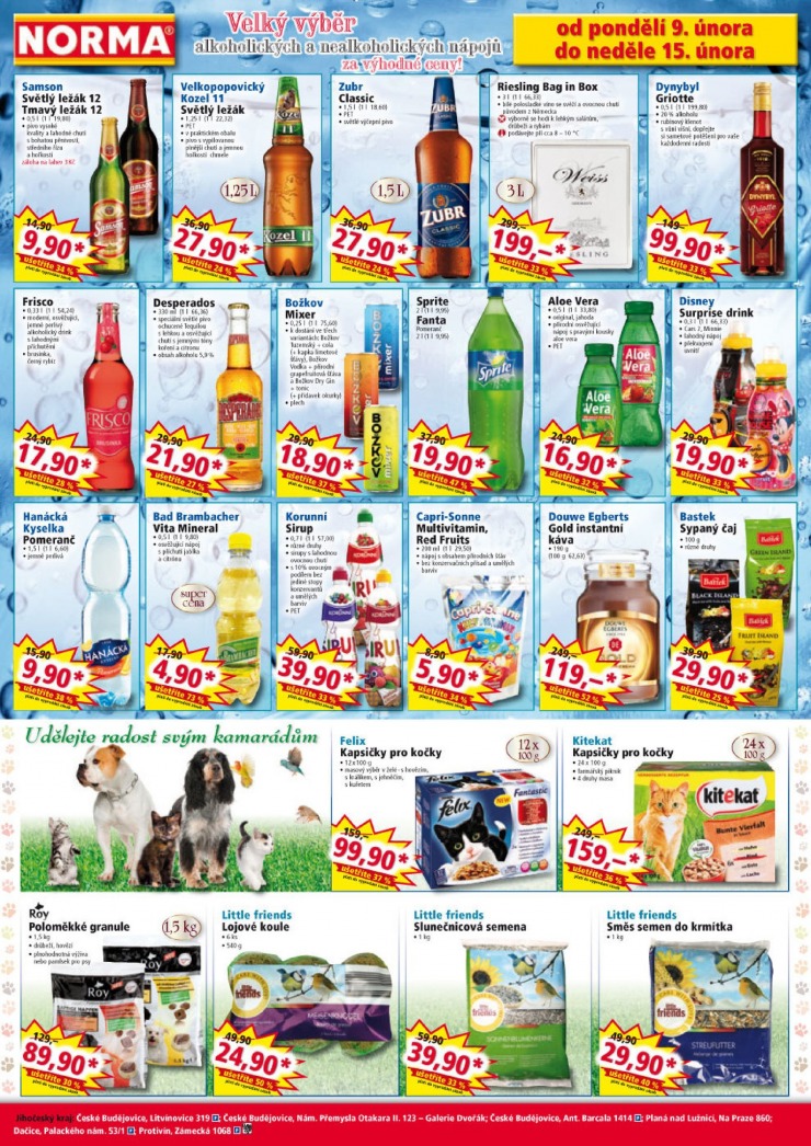 leták Norma Aktuální leták od 9.2.2015 strana 1 leták Norma Aktuální leták od 9.2.2015 strana 1