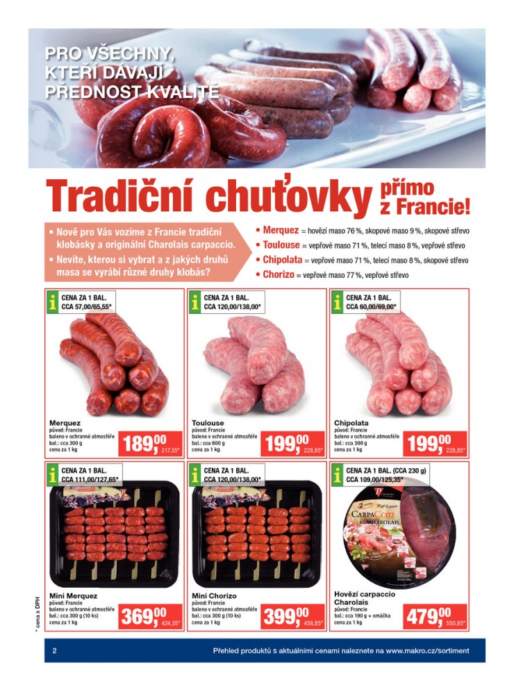 leták Makro Gastronomie čerstvé od 11.2.2015 strana 1 leták Makro Gastronomie čerstvé od 11.2.2015 strana 1
