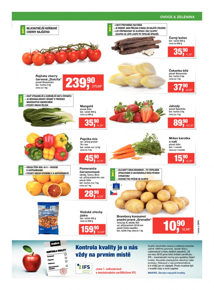 leták Makro Gastronomie čerstvé od 11.2.2015 strana 1 leták Makro Gastronomie čerstvé od 11.2.2015 strana 1