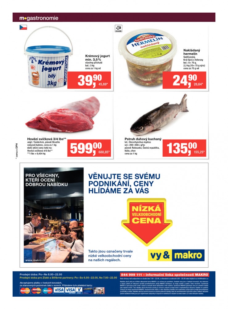 leták Makro Gastronomie čerstvé od 11.2.2015 strana 1 leták Makro Gastronomie čerstvé od 11.2.2015 strana 1