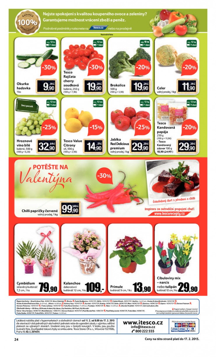 leták Tesco OD od 11.2.2015 strana 1 leták Tesco OD od 11.2.2015 strana 1