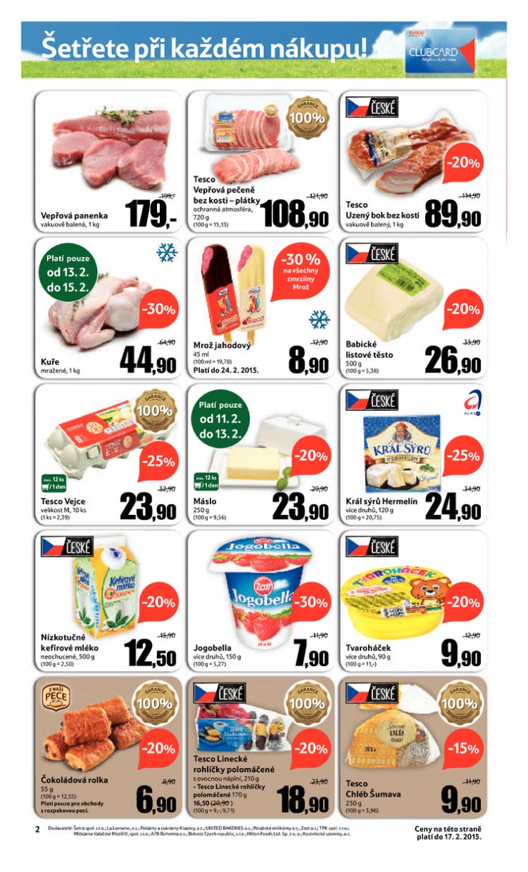 leták Tesco Expres obchody od 11.2.2015 strana 1 leták Tesco Expres obchody od 11.2.2015 strana 1