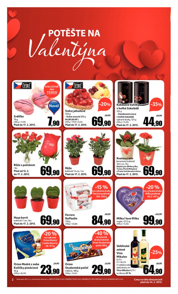 leták Tesco supermarkety od 11.2.2015 strana 1 leták Tesco supermarkety od 11.2.2015 strana 1