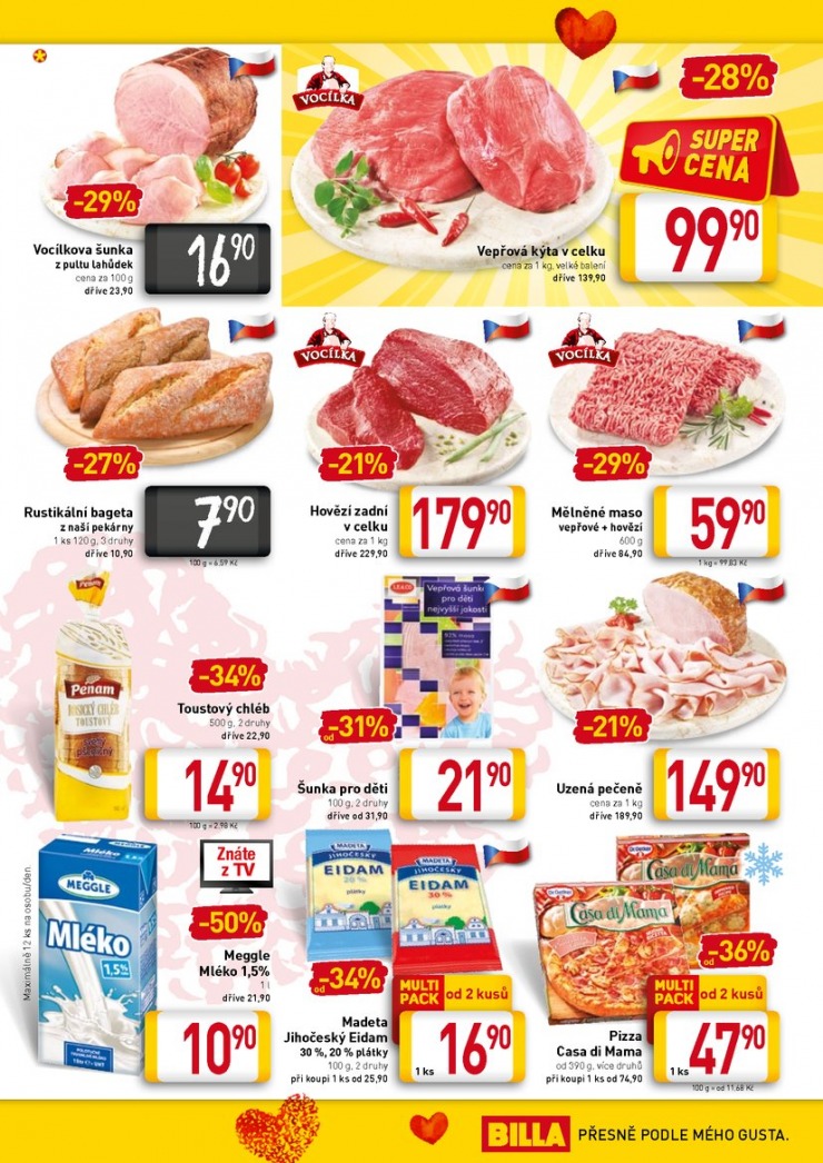 leták Billa malý od 11.2.2015 strana 1 leták Billa malý od 11.2.2015 strana 1