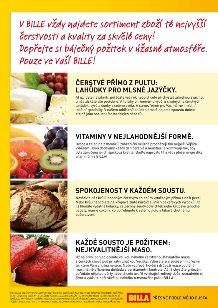 leták Billa speciální od 11.2.2015 strana 1 leták Billa speciální od 11.2.2015 strana 1