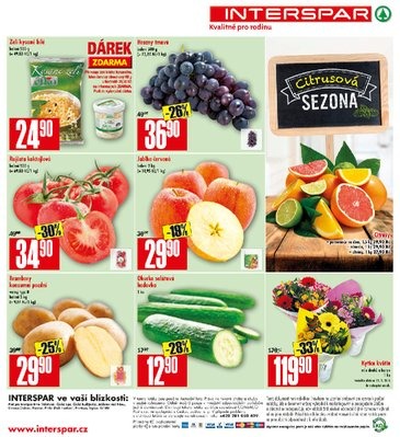 leták Interspar Akční nabídka od 11.2.2015 strana 1 leták Interspar Akční nabídka od 11.2.2015 strana 1