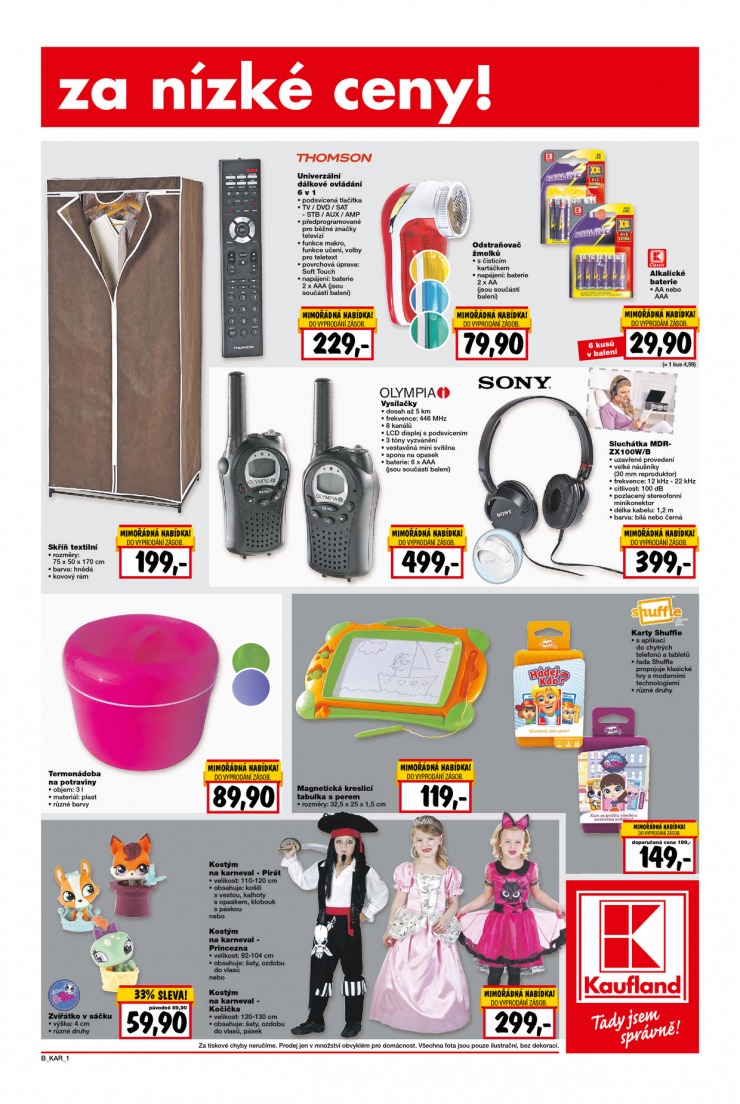let�k Kaufland Aktu�ln� nab�dka od 12.2.2015 strana 1
