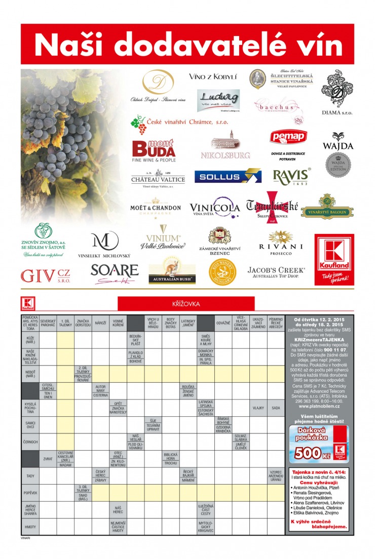 let�k Kaufland Aktu�ln� nab�dka od 12.2.2015 strana 1