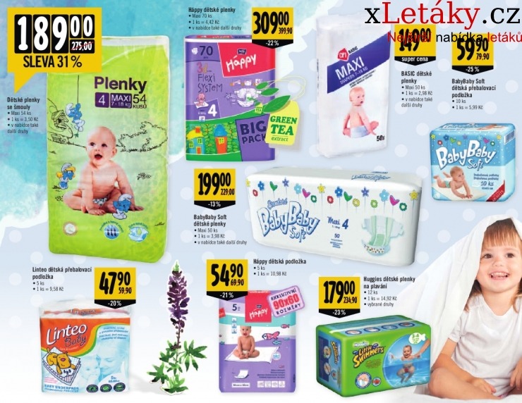 leták Albert Hypermarket - Baby akční leták strana 1 leták Albert Hypermarket - Baby akční leták strana 1