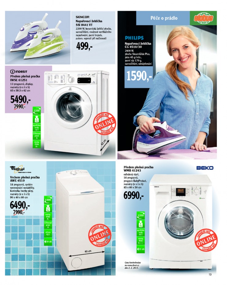 leták Globus Inspirace od 12.2.2015 strana 1 leták Globus Inspirace od 12.2.2015 strana 1