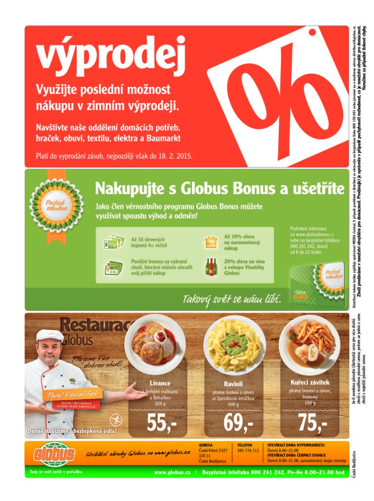 letk Globus Nae noviny od 12.2.2015 strana 1