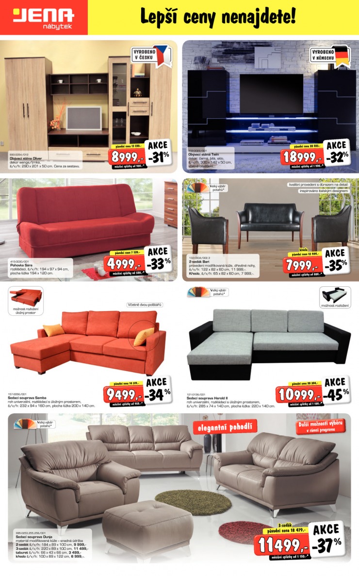 let�k Jena n�bytek Aktu�ln� let�k od 11.2.2015 strana 1