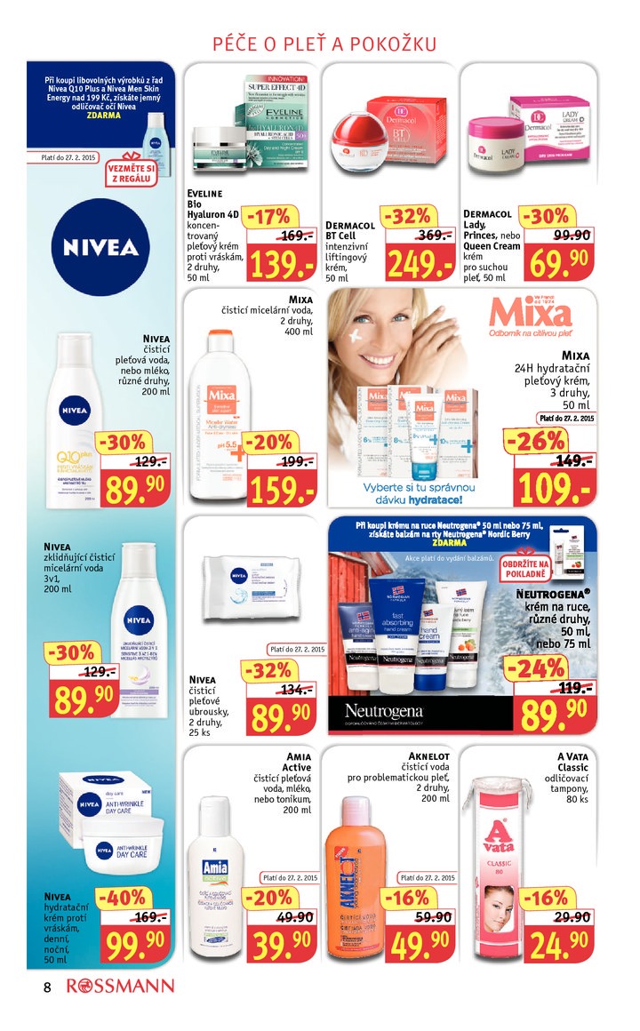 leták Rossmann Leták od 16.2.2015 strana 1 leták Rossmann Leták od 16.2.2015 strana 1