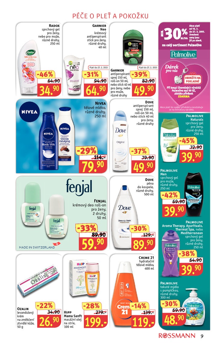 leták Rossmann Leták od 16.2.2015 strana 1 leták Rossmann Leták od 16.2.2015 strana 1