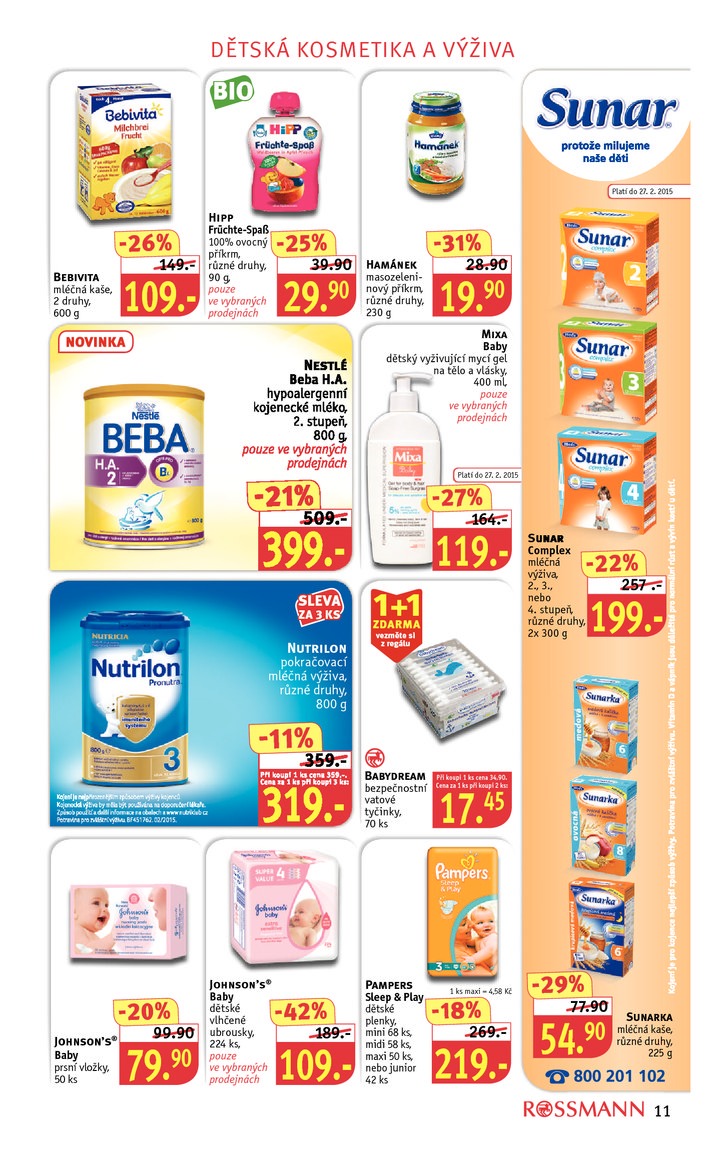 leták Rossmann Leták od 16.2.2015 strana 1 leták Rossmann Leták od 16.2.2015 strana 1