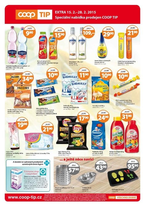 leták COOP Tip extra od 15.2.2015 strana 1 leták COOP Tip extra od 15.2.2015 strana 1