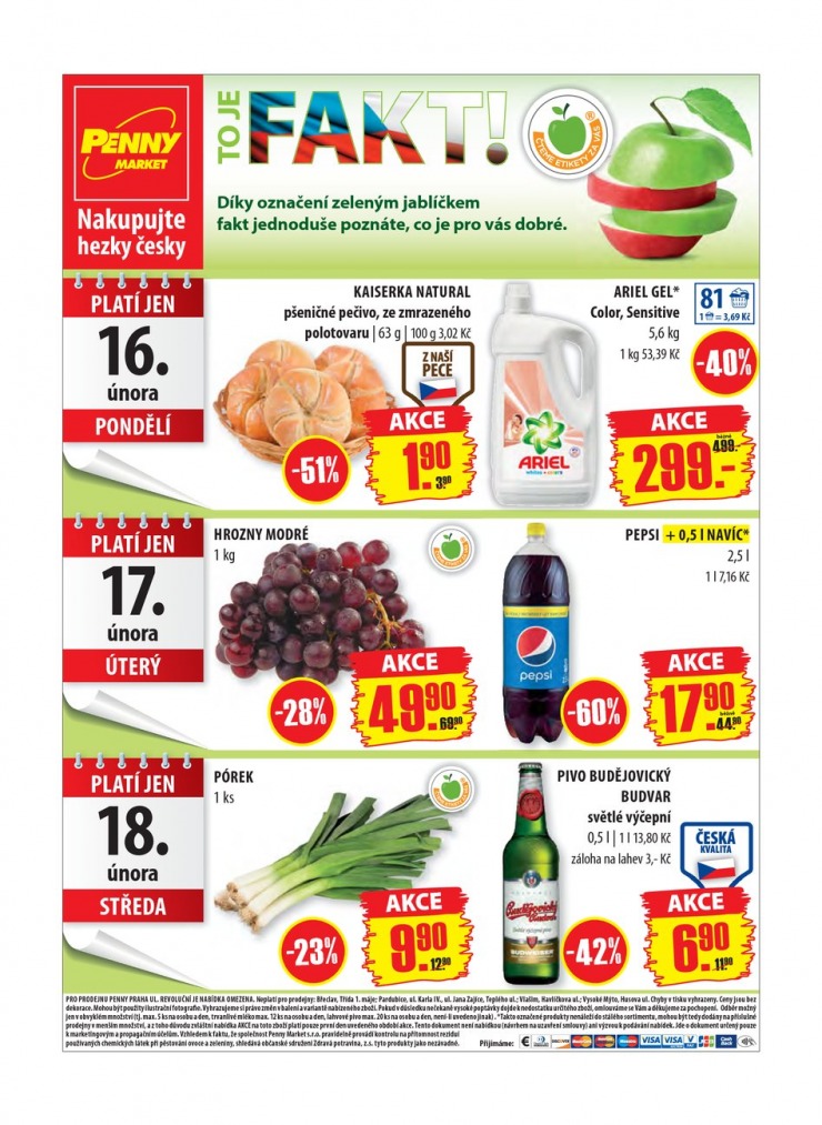 leták Penny Aktuální nabídka od 16.2.2015 strana 1 leták Penny Aktuální nabídka od 16.2.2015 strana 1