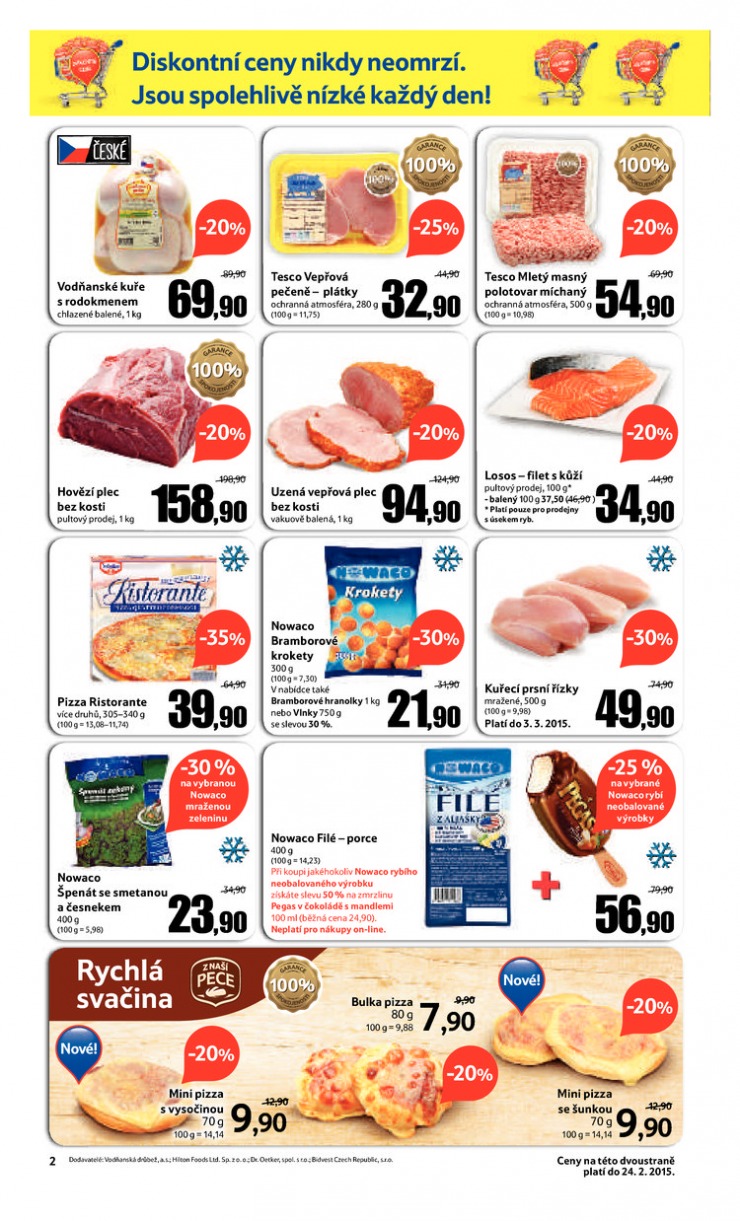 leták Tesco OD od 18.2.2015 strana 1 leták Tesco OD od 18.2.2015 strana 1