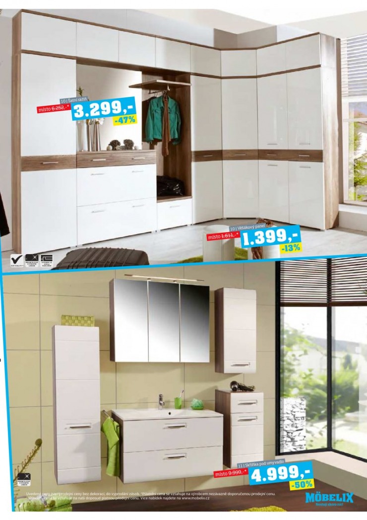 let�k Mobelix Aktu�ln� prospekt od 16.2.2015 strana 1