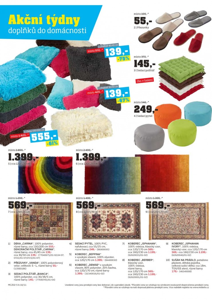 let�k Mobelix Aktu�ln� prospekt od 16.2.2015 strana 1