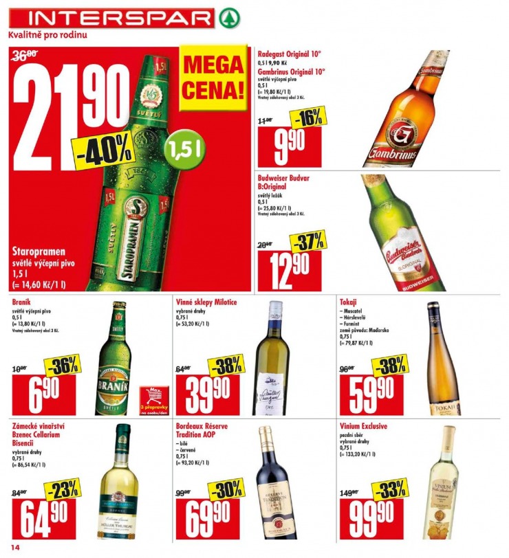 leták Interspar Akční nabídka od 18.2.2015  strana 1 leták Interspar Akční nabídka od 18.2.2015 strana 1