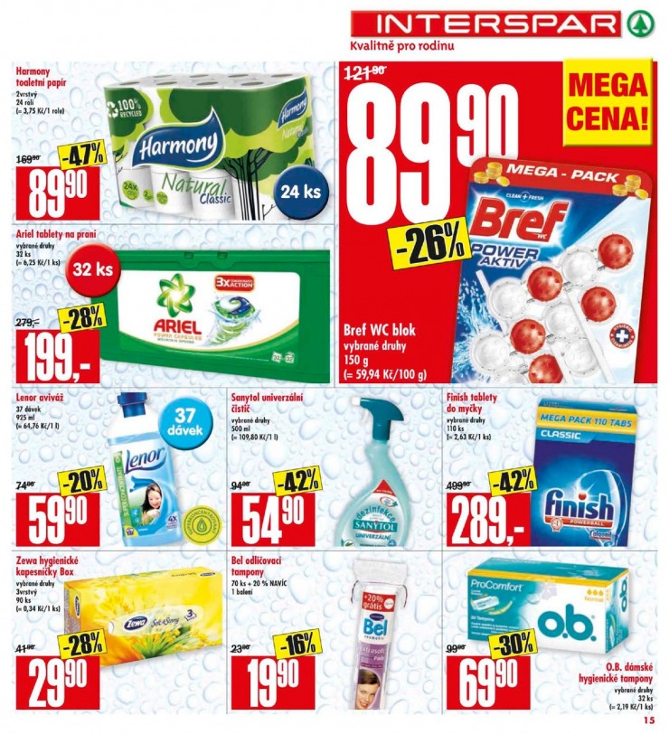 leták Interspar Akční nabídka od 18.2.2015  strana 1 leták Interspar Akční nabídka od 18.2.2015 strana 1