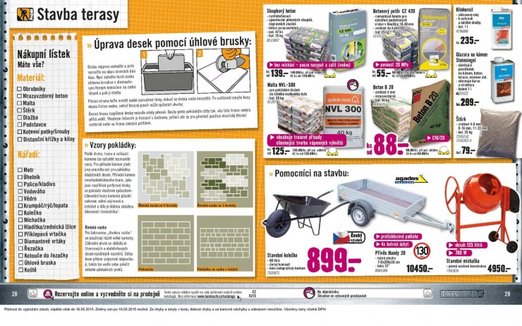 let�k Hornbach Stavba terasy od 16.2.2015 strana 1