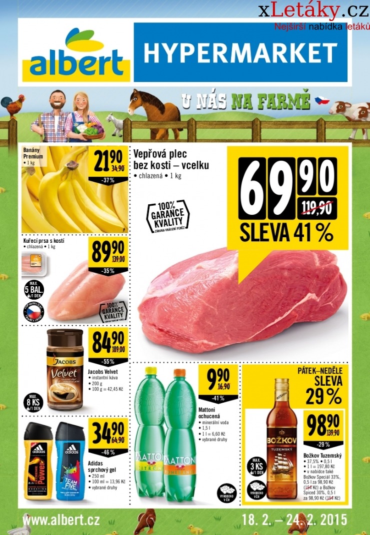 leták Albert Hypermarket akční leták strana 1 leták Albert Hypermarket akční leták strana 1
